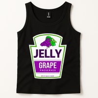 Lazy Costume S Grape Jelly Jar For Halloween Tank Top
