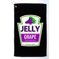 Lazy Costume S Grape Jelly Jar For Halloween Golf Towel