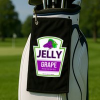 Lazy Costume S Grape Jelly Jar For Halloween Golf Towel