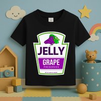 Lazy Costume S Grape Jelly Jar For Halloween Toddler T-Shirt