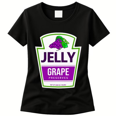 Lazy Costume S Grape Jelly Jar For Halloween Women's T-Shirt