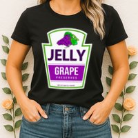 Lazy Costume S Grape Jelly Jar For Halloween Womens T-Shirt