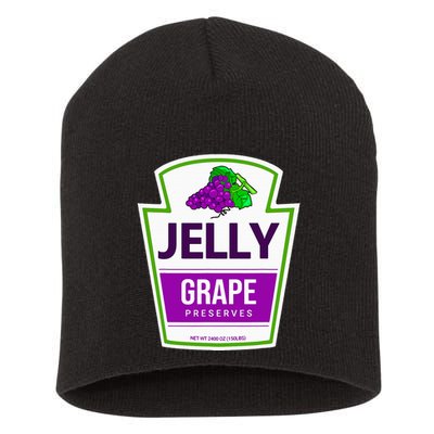 Lazy Costume S Grape Jelly Jar For Halloween Short Acrylic Beanie