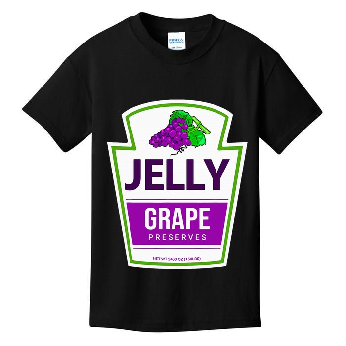 Lazy Costume S Grape Jelly Jar For Halloween Kids T-Shirt