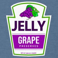 Lazy Costume S Grape Jelly Jar For Halloween Garment-Dyed Sweatshirt