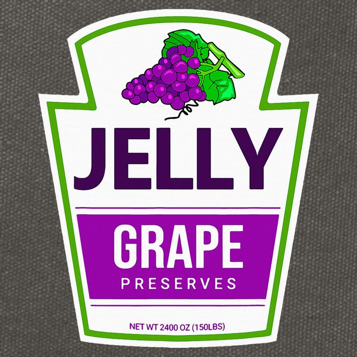 Lazy Costume S Grape Jelly Jar For Halloween Cotton Canvas Backpack