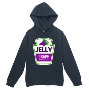 Lazy Costume S Grape Jelly Jar For Halloween Urban Pullover Hoodie