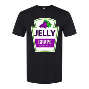 Lazy Costume S Grape Jelly Jar For Halloween Softstyle CVC T-Shirt