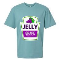Lazy Costume S Grape Jelly Jar For Halloween Sueded Cloud Jersey T-Shirt