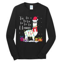 Llama Christmas Sweater FaLaLa Lama Funny Xmas Tall Long Sleeve T-Shirt