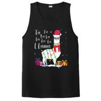 Llama Christmas Sweater FaLaLa Lama Funny Xmas PosiCharge Competitor Tank