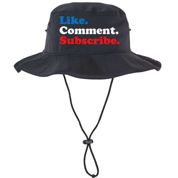 Like Comment Subscribe Vlogger Social Media Blogger Bucket Hat