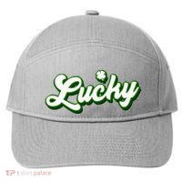 Lucky Charm Shamrock Lucky 7-Panel Snapback Hat