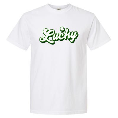 Lucky Charm Shamrock Lucky Garment-Dyed Heavyweight T-Shirt