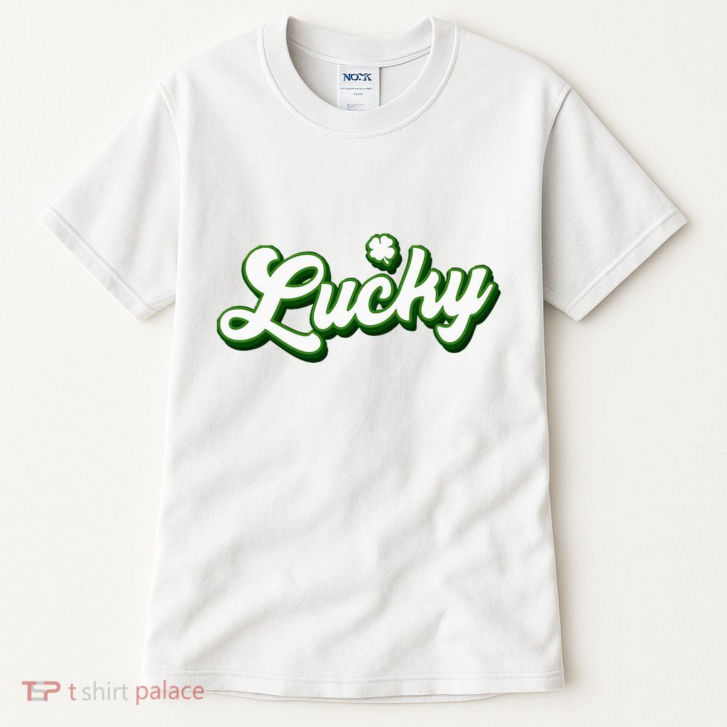 Lucky Charm Shamrock Lucky Tall T-Shirt