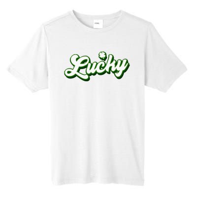 Lucky Charm Shamrock Lucky Tall Fusion ChromaSoft Performance T-Shirt