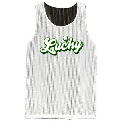 Lucky Charm Shamrock Lucky Mesh Reversible Basketball Jersey Tank