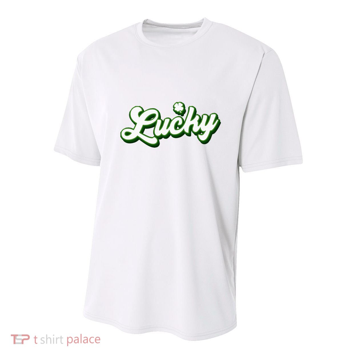 Lucky Charm Shamrock Lucky Youth Performance Sprint T-Shirt