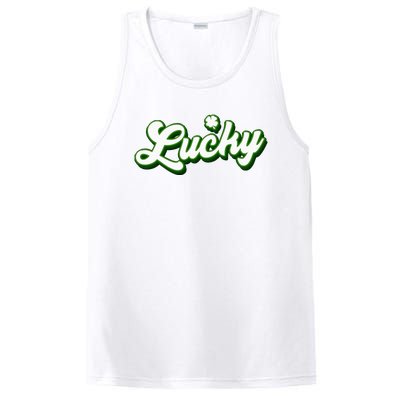 Lucky Charm Shamrock Lucky PosiCharge Competitor Tank