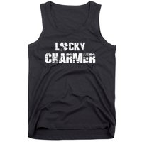 Lucky Charmer Shamrock Clover Leaf Tank Top