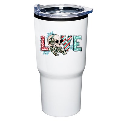 Love Christmas Skull Funny Xmas Hoilday Gift Tumbler