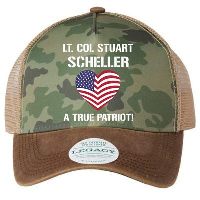 Lt. Col. Stuart Scheller A True Patriot Legacy Tie Dye Trucker Hat