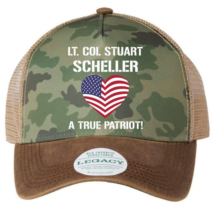 Lt. Col. Stuart Scheller A True Patriot Legacy Tie Dye Trucker Hat