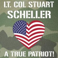 Lt. Col. Stuart Scheller A True Patriot Legacy Tie Dye Trucker Hat