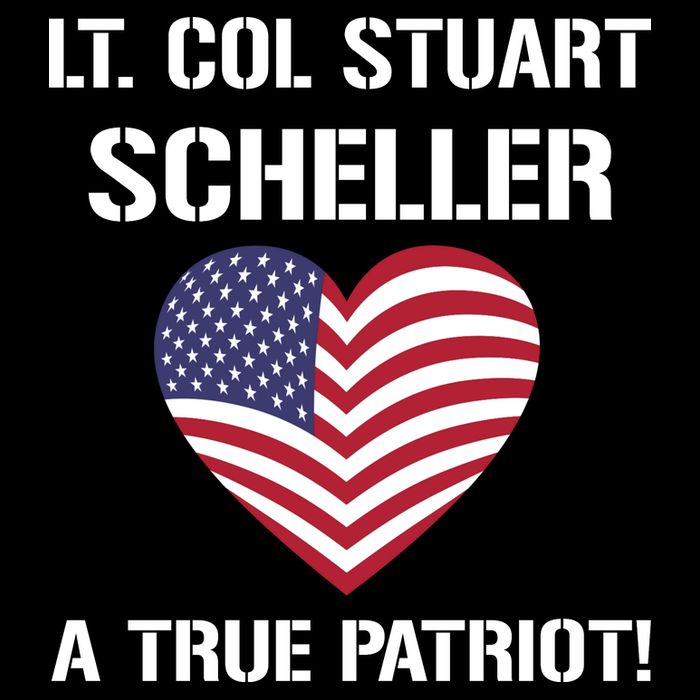 Lt. Col. Stuart Scheller A True Patriot Backpack
