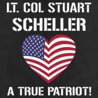 Lt. Col. Stuart Scheller A True Patriot Adult Drive Performance Visor