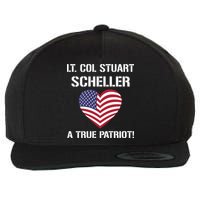Lt. Col. Stuart Scheller A True Patriot Wool Snapback Cap