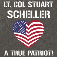 Lt. Col. Stuart Scheller A True Patriot Cotton Canvas Backpack