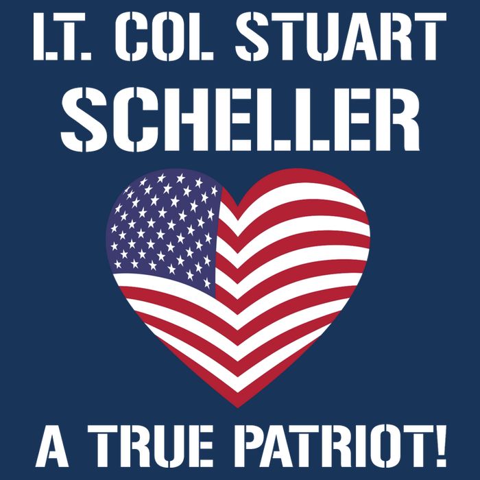 Lt. Col. Stuart Scheller A True Patriot Baby Bodysuit