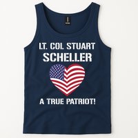 Lt. Col. Stuart Scheller A True Patriot Tank Top