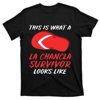 La Chancla Survivor Funny Family Humor Gift T-Shirt