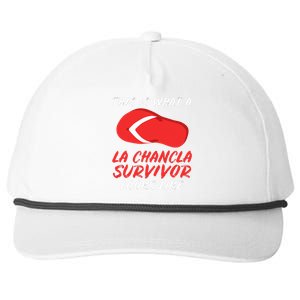 La Chancla Survivor Funny Family Humor Gift Snapback Five-Panel Rope Hat