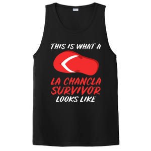 La Chancla Survivor Funny Family Humor Gift PosiCharge Competitor Tank