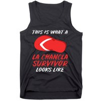 La Chancla Survivor Funny Family Humor Gift Tank Top