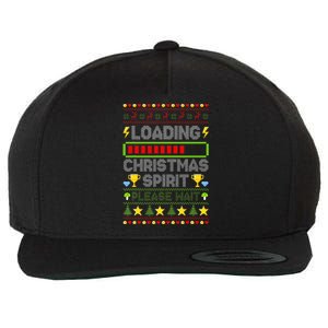 Loading Christmas Spirit Xmas Video Gamer Holiday Gaming Wool Snapback Cap