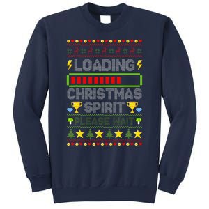 Loading Christmas Spirit Xmas Video Gamer Holiday Gaming Sweatshirt