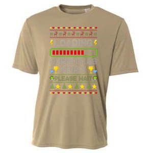 Loading Christmas Spirit Xmas Video Gamer Holiday Gaming Cooling Performance Crew T-Shirt