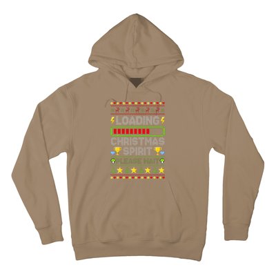 Loading Christmas Spirit Xmas Video Gamer Holiday Gaming Hoodie