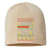 Loading Christmas Spirit Xmas Video Gamer Holiday Gaming Sustainable Beanie