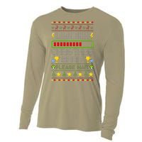 Loading Christmas Spirit Xmas Video Gamer Holiday Gaming Cooling Performance Long Sleeve Crew