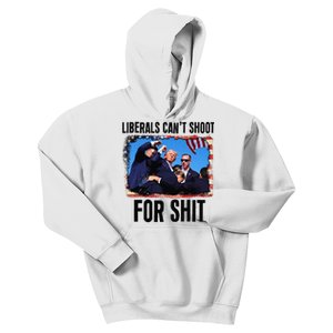 Liberals CanT School For Shit 2024 Kids Hoodie