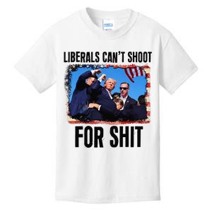 Liberals CanT School For Shit 2024 Kids T-Shirt