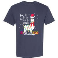 Llama Christmas Sweater Falala Lama Funny Xmas Garment-Dyed Heavyweight T-Shirt