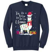 Llama Christmas Sweater Falala Lama Funny Xmas Sweatshirt