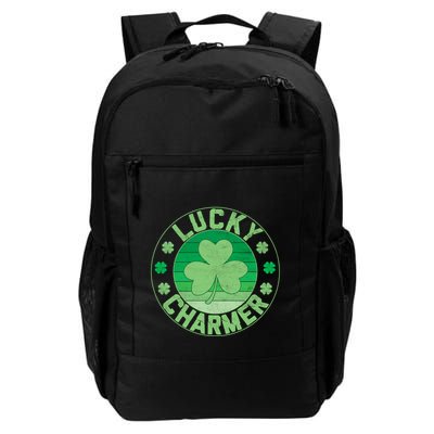 Lucky Charmer St Patricks Graphic Gift Backpack