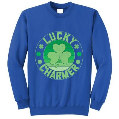 Lucky Charmer St Patricks Graphic Gift Sweatshirt